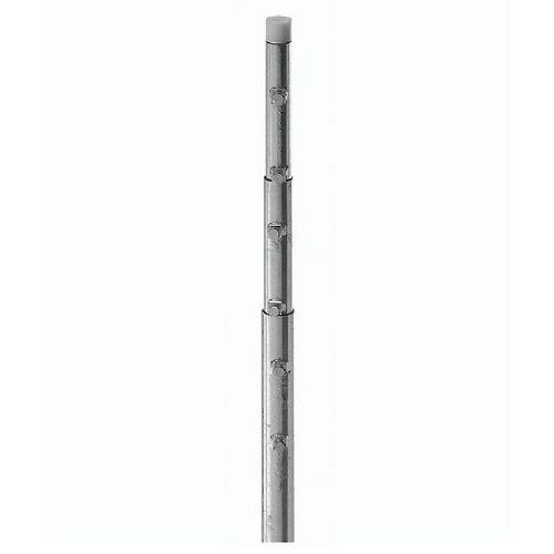 Palo Antenna Telescopico Zincato Fuoco mt 2x3 1,4mm